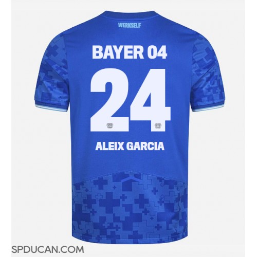 Muški Nogometni Dres Bayer Leverkusen Aleix Garcia #24 Rezervni 2025-26 Kratak Rukav
